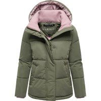 Gesteppte Pufferjacke mit Kapuze