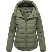 Gesteppte Damenjacke mit Kapuze