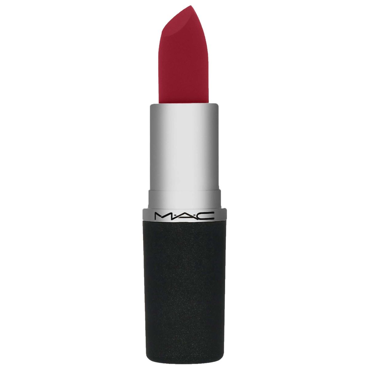 Seidig matter Lippenstift in Dunkelrot