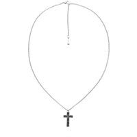Edelstahl Halskette mit Kreuz-Anhänger