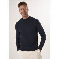 Herren Basic Halber Rollkragenpullover