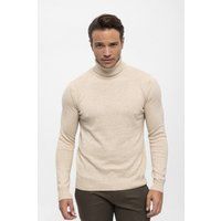 Klassischer Rollkragenpullover aus Baumwolle für Herren