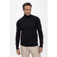 Klassischer Rollkragenpullover aus Baumwolle für Herren
