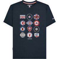 T-Shirt aus Baumwolljersey mit Grafikprint