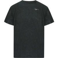 Verblasstes schwarzes Scribble-Pfeil-T-Shirt