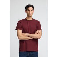 Klassisches Baumwoll-T-Shirt mit Rundhalsausschnitt