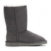 Winterstiefeletten aus Wildleder-Schaffell