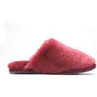 Fuzzy Schaffell Pantoffeln