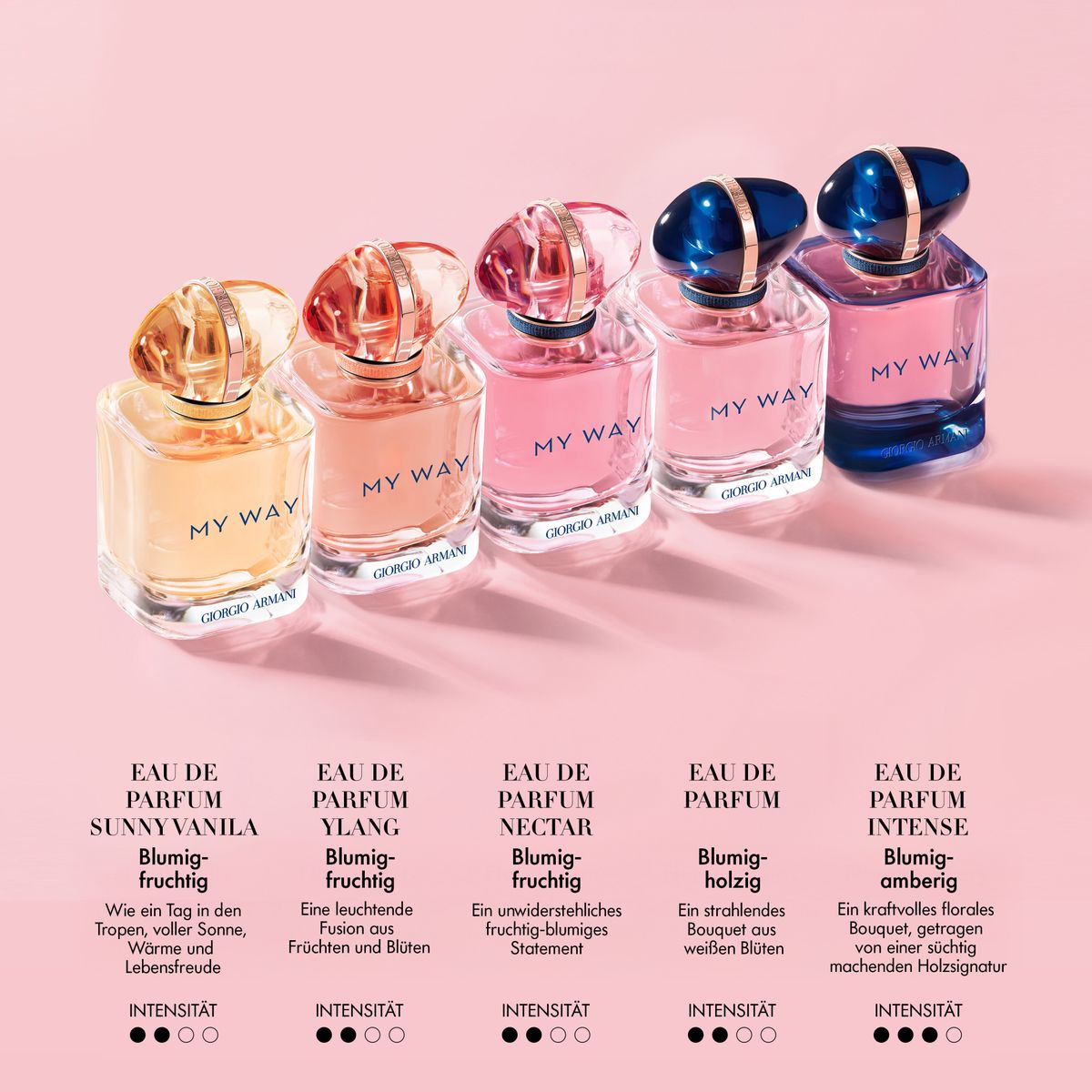 ARMANI My Way Sunny Vanilla, Eau de Parfum, Damen, blumig, KLAR, 30 ML