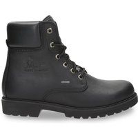 Schwarze Stiefeletten aus Leder