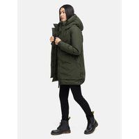 Femininer Winterparka mit Kapuze