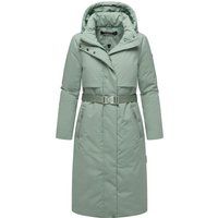 Eleganter, Gürtel, Lang Winterparka