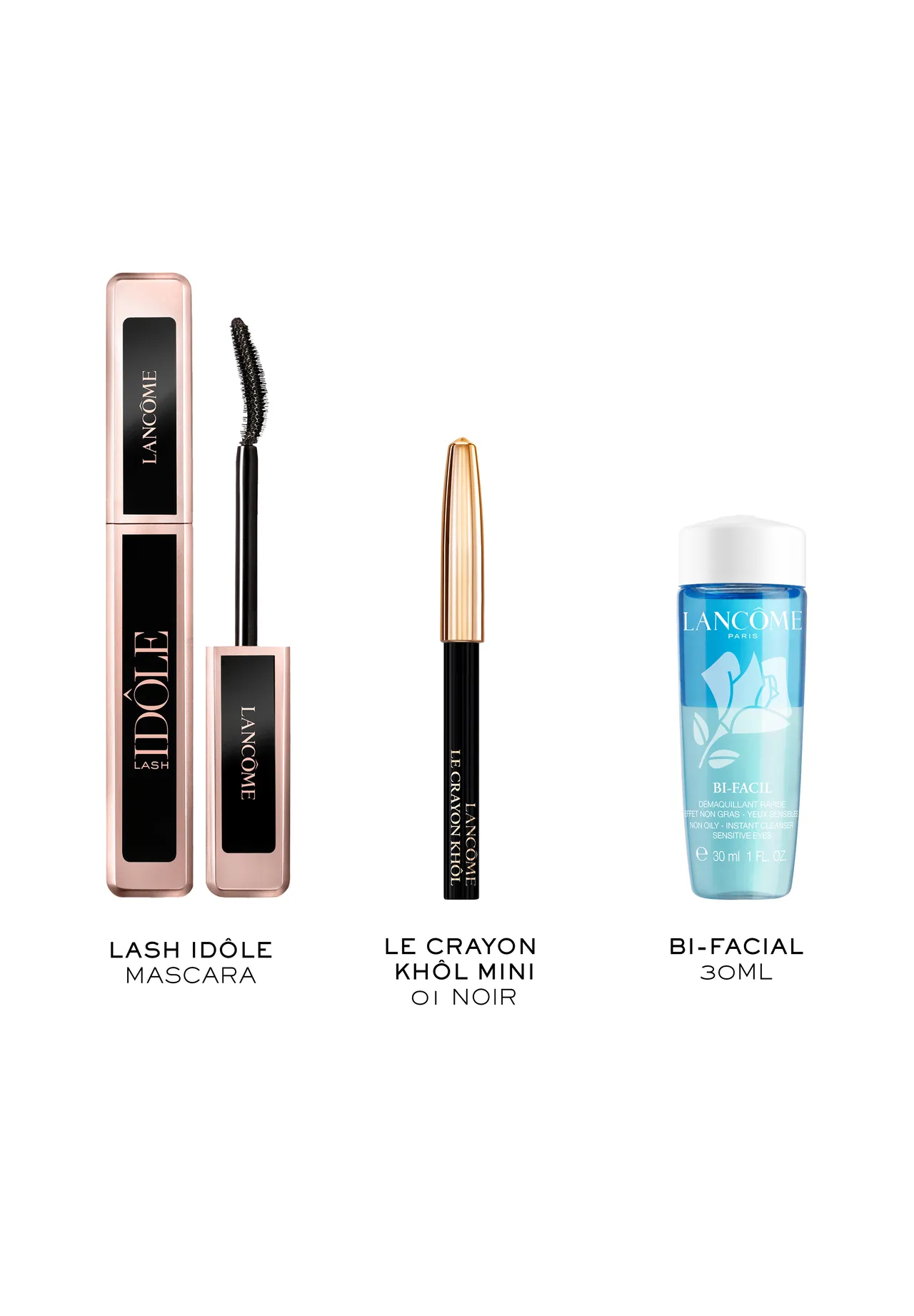 LANCÔME Lash Idole Mascara, Make-up-Sets, mascara|eyeliner & kajal, schwarz (SCHWARZ), volumen|langanhaltend,