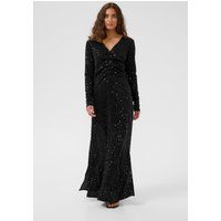 Elegantes, paillettenbesetztes Maxikleid