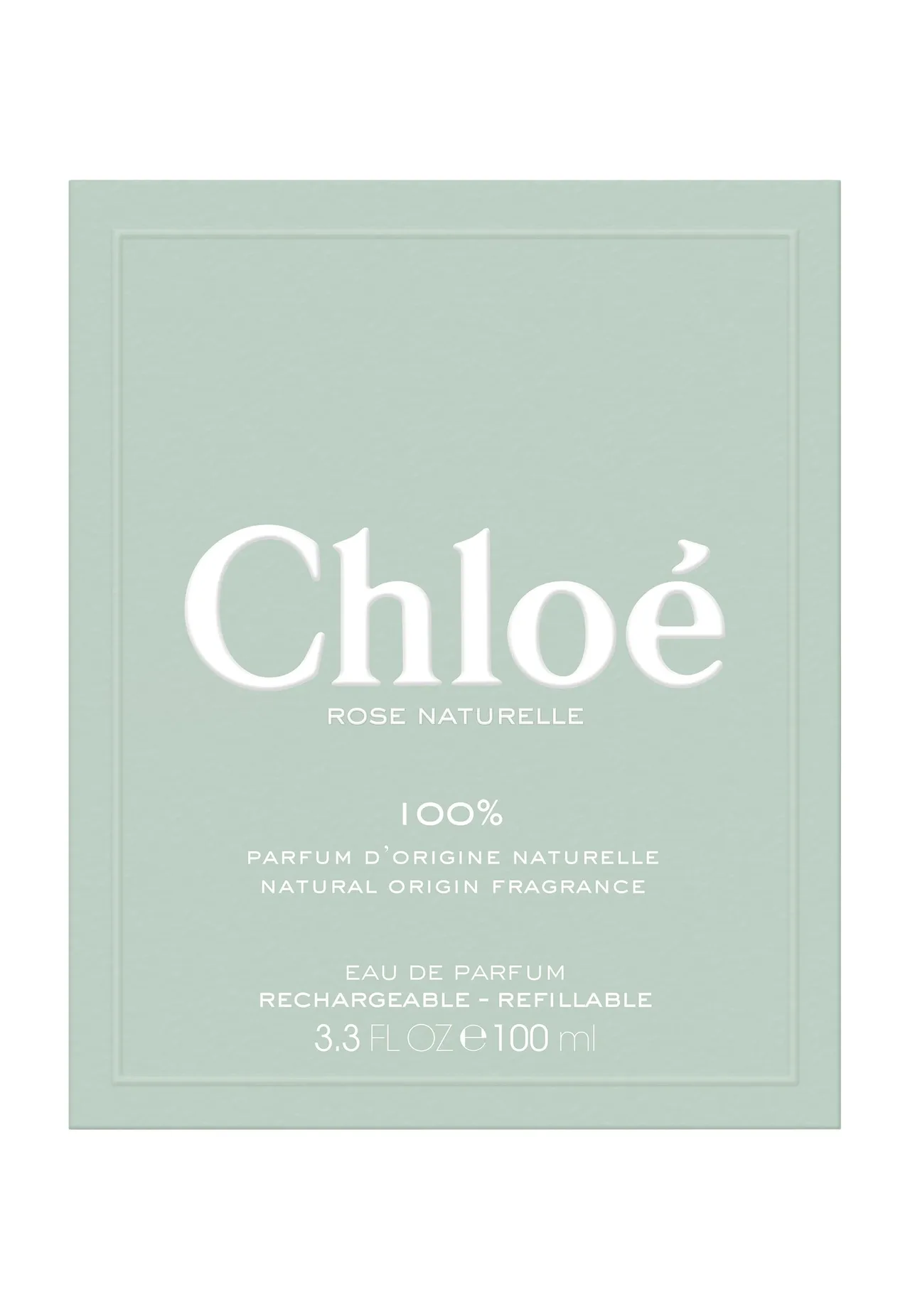 Chloé Chloé Rose Naturelle Refillable, Eau de Parfum, Damen, blumig