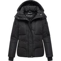 Gesteppte Pufferjacke mit Kapuze