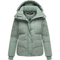 Gesteppte Pufferjacke mit Kapuze