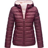Leichte gesteppte Pufferjacke mit Kapuze