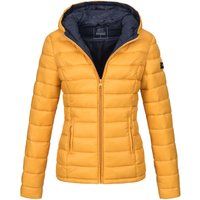 Leichte gesteppte Pufferjacke mit Kapuze