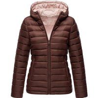 Leichte gesteppte Pufferjacke mit Kapuze