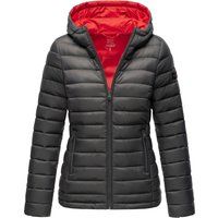 Leichte gesteppte Pufferjacke mit Kapuze