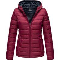 Leichte gesteppte Pufferjacke mit Kapuze