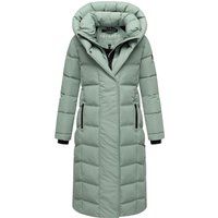 Langer gesteppter Wintermantel