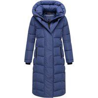 Langer gesteppter Wintermantel