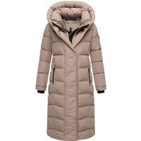 Langer gesteppter Wintermantel