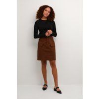 Figurbetontes geripptes Langarmshirt