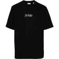 Baumwoll-T-Shirt mit Logo-Signatur