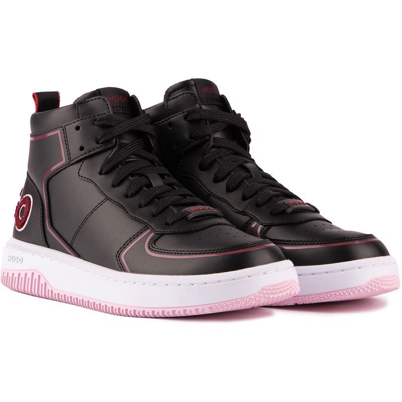 High-Top-Sneaker im Retro-Basketball-Stil