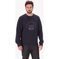 Herren Casual Baumwoll-Sweatshirt mit Rundhalsausschnitt
