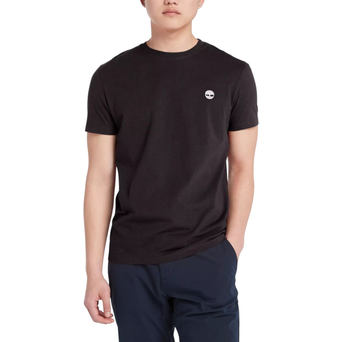 Herren Classic Logo Baumwoll T-Shirt