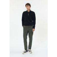 Schmal geschnittene, knöchellange Freizeithose