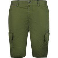 Grüne Cargo-Shorts mit lockerer Passform