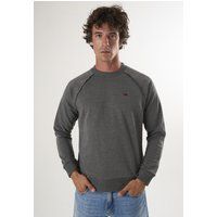 Klassisches Sweatshirt mit Rundhalsausschnitt