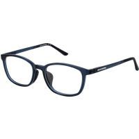 Ovale Vollrandbrille in Blau