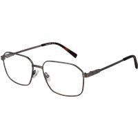 Geometrische Vollrand-Metallbrille