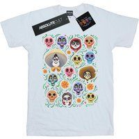 Disney Coco Buntes Totenköpfe Grafik T-Shirt