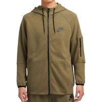 Lässiger Kapuzenpullover mit Reißverschluss und Logo
