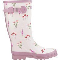 Cotswold Damen Wildblumen Gummistiefel (Pink)