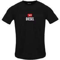 Klassisches Baumwoll-T-Shirt mit Logo-Print