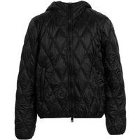 Diesel Herren Steppjacke mit Kapuze (Schwarz)