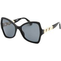 Moschino - Schmetterling-Sonnenbrille für Damen (Schwarz)