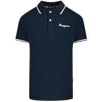 Gestreiftes Baumwoll-Poloshirt