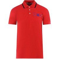 Aquascutum - "London 1851" Poloshirt für Herren/Damen Unisex (Rot)