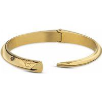 Minimalistisches goldfarbenes Armreif