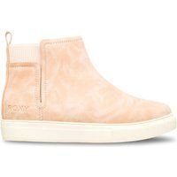 Beiger Chelsea-Stiefelette aus Wildleder