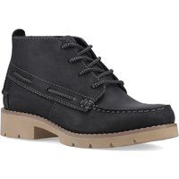 Sperry Savanna Leder Damen Stiefel Schwarz